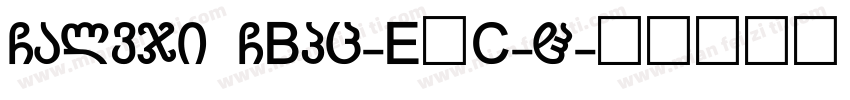 Galvji GBpc-EUC-H字体转换